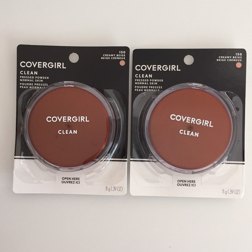 Set of 2 Covergirl Clean Pressed Creamy Beige